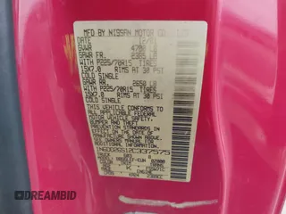 2002 Nissan Frontier XE с VIN 1N6DD26S12C337575, выставлен на аукционе IAAI как лот 41286635 с пробегом 203 318 миль миль и . История ставок и продаж доступна на DreamBid. Изображение 9.