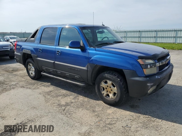 2003 Chevrolet Avalanche z VIN 3GNEK13T53G317159, wystawiony jako Copart lot #54570495 z przebiegiem 23 711 mil mil oraz Nie do naprawy • Non repairable. Historia ofert i sprzedaży dostępna na DreamBid. Obrazek 4.