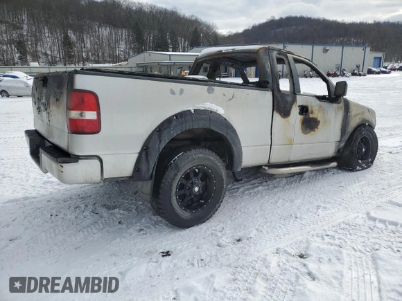 2006 Ford F-150 XL with VIN 1FTRF14W76NB63363, listed as a Copart auction lot 87445634 with 0 mi miles and Salvage Title. Bid and sale history available at carsss.com. Image 3.