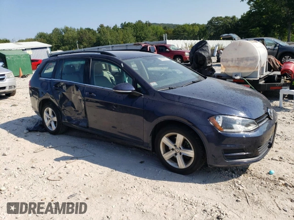 2015 Volkswagen Golf SportWagen TDI SE with VIN 3VWCA7AU5FM516698, listed as a Copart auction lot 66926603 with 55,073 mi miles. Bid and sale history available at carsss.com. Image 4.