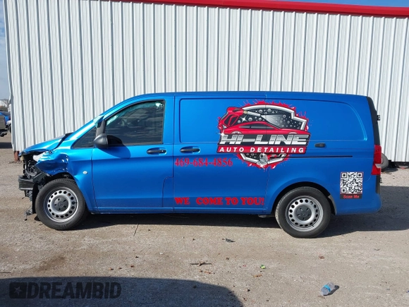 2018 Mercedes-Benz Metris Cargo with VIN WD3PG2EA8J3458614, listed as a IAAI auction lot 41424959 with 69,824 mi miles. Bid and sale history available at carsss.com. Image 15.