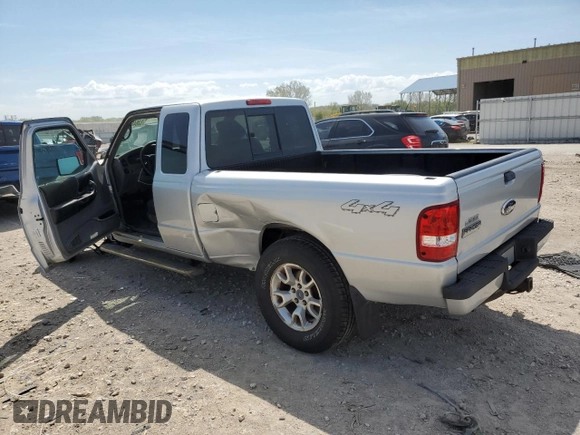 2011 Ford Ranger XLT with VIN 1FTLR4FE2BPA05689, listed as a Copart auction lot 53840635 with 171,296 mi miles and Salvage title. Bid and sale history available at DreamBid. Image 2.