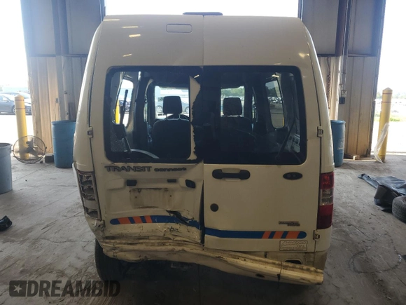 2013 Ford Transit Connect XLT with VIN NM0LS6BN9DT132971, listed as a Copart auction lot 62988865 with 173,421 mi miles and Salvage title. Bid and sale history available at DreamBid. Image 6.