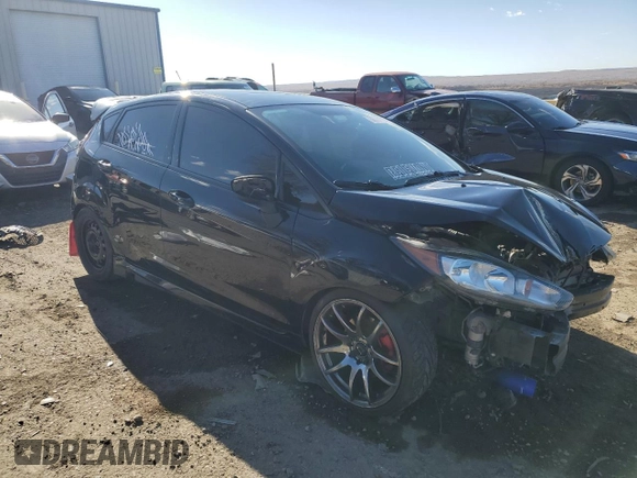 2019 Ford Fiesta ST with VIN 3FADP4GX8KM153352, listed as a Copart auction lot 88704555 with 101,052 mi miles and Salvage Title. Bid and sale history available at carsss.com. Image 4.