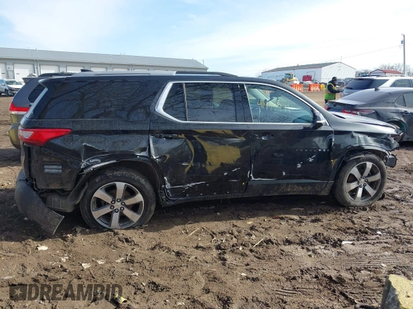 2018 Chevrolet Traverse LT z VIN 1GNEVHKWXJJ199472, wystawiony jako IAAI lot #41499911 z przebiegiem 129 127 mil mil oraz . Historia ofert i sprzedaży dostępna na DreamBid. Obrazek 13.