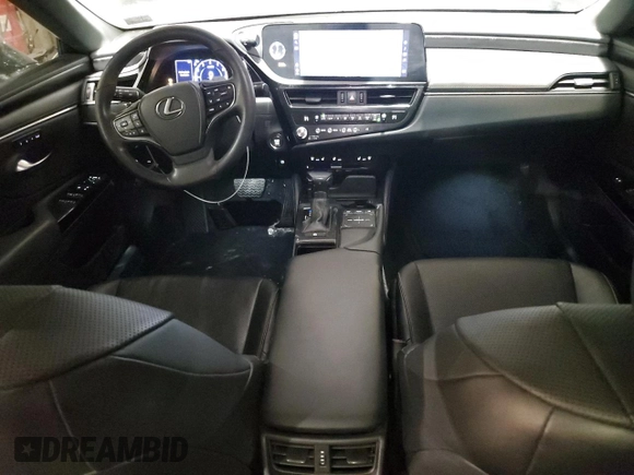2022 Lexus ES 250 with VIN 58AD11D15NU009398, listed as a Copart auction lot 41675595 with 92,299 mi miles and Salvage title. Bid and sale history available at DreamBid. Image 8.