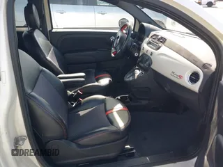 2014 FIAT 500e with VIN 3C3CFFGEXET172812, listed as a IAAI auction lot 41603973 with 57,026 mi miles. Bid and sale history available at carsss.com. Image 5.