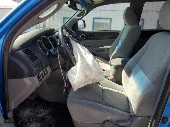 2010 Toyota Tacoma with VIN 3TMMU4FN2AM020281, listed as a Copart auction lot 48554845 with 62,491 mi miles and Salvage Title. Bid and sale history available at carsss.com. Image 7.