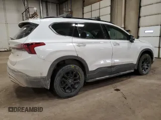 2022 Hyundai Santa Fe XRT with VIN 5NMS6DAJXNH412066, listed as a Copart auction lot 44907245 with 66,140 mi miles and Salvage Title. Bid and sale history available at carsss.com. Image 3.