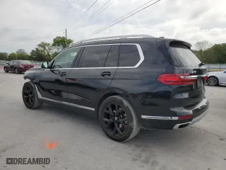 2022 BMW X7 xDrive40i with VIN 5UXCW2C05N9N00658, listed as a Copart auction lot 52007945 with 23,690 mi miles and Salvage Title. Bid and sale history available at carsss.com. Image 2.