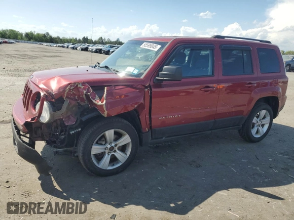 2014 Jeep Patriot Latitude with VIN 1C4NJRFB7ED713512, listed as a Copart auction lot 55595045 with 162,083 mi miles and Clean title. Bid and sale history available at DreamBid. Image 1.
