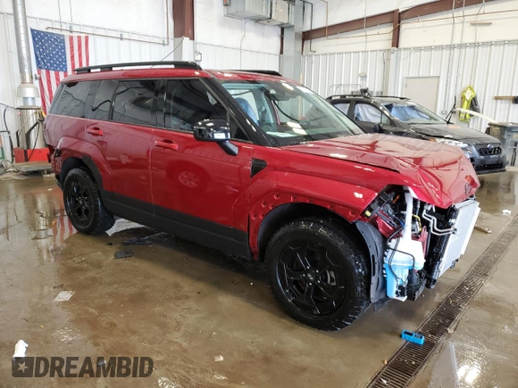 2024 Hyundai Santa Fe XRT z VIN 5NMP3DGL4RH057361, wystawiony jako Copart lot #52801165 z przebiegiem 8 020 mil mil oraz Szkoda całkowita • Salvage title. Historia ofert i sprzedaży dostępna na DreamBid. Obrazek 4.