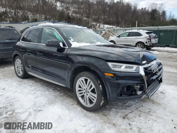 2019 Audi Q5 Premium Plus with VIN WA1BNAFY7K2121459, listed as a Copart auction lot 87839275 with 89,050 mi miles and Salvage Title. Bid and sale history available at carsss.com. Image 4.