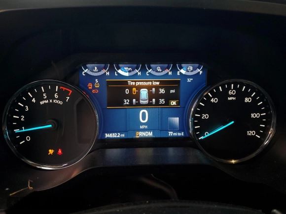 2022 Ford Expedition XLT with VIN 1FMJU1JT2NEA53876, listed as a Copart auction lot 44009255 with 34,632 mi miles and Salvage Title. Bid and sale history available at carsss.com. Image 9.