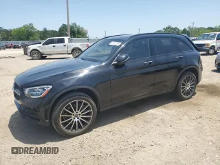 2021 Mercedes-Benz GLC 300 z VIN W1N0G8DB0MF925220, wystawiony jako Copart lot #57175755 z przebiegiem 54 463 mil mil oraz Szkoda całkowita • Salvage title. Historia ofert i sprzedaży dostępna na DreamBid. Obrazek 1.