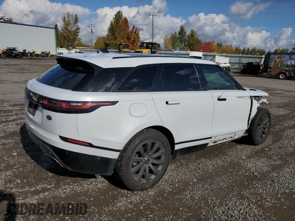 2018 Land Rover Range Rover Velar R-Dynamic SE z VIN SALYL2RV2JA718335, wystawiony jako Copart lot #78080104 z przebiegiem 134 835 mil mil oraz Szkoda całkowita • Salvage title. Historia ofert i sprzedaży dostępna na DreamBid. Obrazek 3.