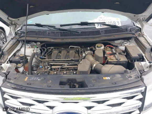 2019 Ford Explorer XLT with VIN 1FM5K7D86KGB15989, listed as a IAAI auction lot 41569315 with 77,040 mi miles. Bid and sale history available at carsss.com. Image 10.