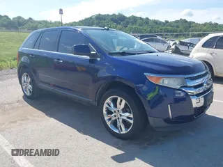 2011 Ford Edge Limited with VIN 2FMDK3KCXBBA70395, listed as a IAAI auction lot 42343257 with 89,559 mi miles and . Bid and sale history available at DreamBid. Image 1.