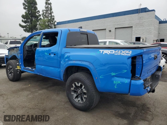 2021 Toyota Tacoma SR with VIN 3TMCZ5AN1MM426566, listed as a Copart auction lot 59613315 with 28,903 mi miles and Salvage title. Bid and sale history available at DreamBid. Image 2.