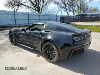 2019 Chevrolet Corvette Z06 3LZ with VIN 1G1YU2D69K5600127, listed as a Copart auction lot 46888204 with 0 mi miles and Salvage Title. Bid and sale history available at carsss.com. Image 2.