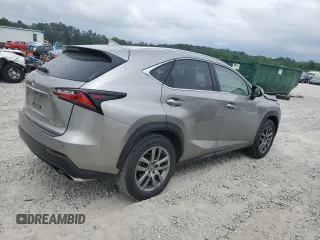 2015 Lexus NX 200t with VIN JTJYARBZ5F2003308, listed as a Copart auction lot 54201765 with 132,276 mi miles and Salvage title. Bid and sale history available at DreamBid. Image 3.