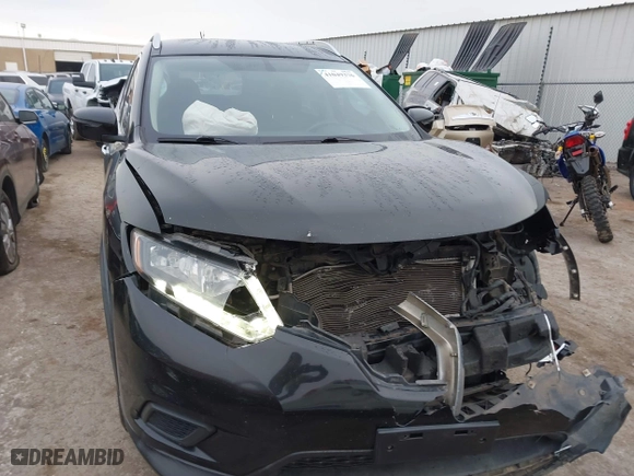 2016 Nissan Rogue S with VIN KNMAT2MV9GP725983, listed as a IAAI auction lot 41049376 with 139,750 mi miles. Bid and sale history available at carsss.com. Image 13.