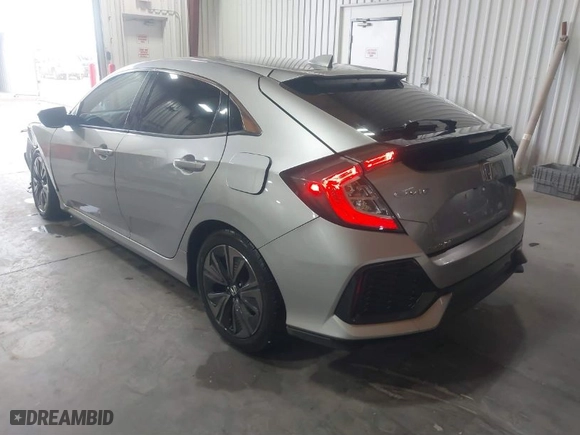 2017 Honda Civic Hatchback EX with VIN SHHFK7H50HU219324, listed as a IAAI auction lot 41271699 with 240,277 mi miles. Bid and sale history available at carsss.com. Image 3.