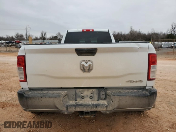 2020 Ram 3500 Tradesman with VIN 3C63RRGL0LG254886, listed as a Copart auction lot 43799485 with 121,155 mi miles and Salvage Title. Bid and sale history available at carsss.com. Image 6.