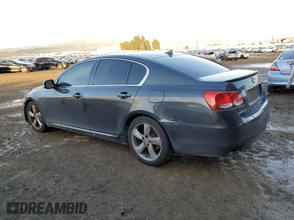 2008 Lexus GS 350 z VIN JTHBE96S080039950, wystawiony jako Copart lot #87391594 z przebiegiem 198 578 mil mil oraz Szkoda całkowita • Salvage title. Historia ofert i sprzedaży dostępna na DreamBid. Obrazek 2.