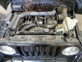 1997 Jeep Wrangler Sahara with VIN 1J4FY49S7VP506996, listed as a Copart auction lot 50531875 with 100,380 mi miles and Clean Title. Bid and sale history available at carsss.com. Image 11.