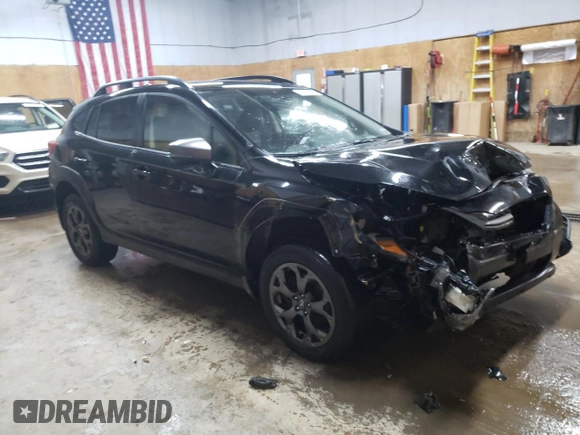 2023 Subaru Crosstrek Sport with VIN JF2GTHRC0PH210421, listed as a Copart auction lot 47908075 with 41,344 mi miles and Salvage Title. Bid and sale history available at carsss.com. Image 4.