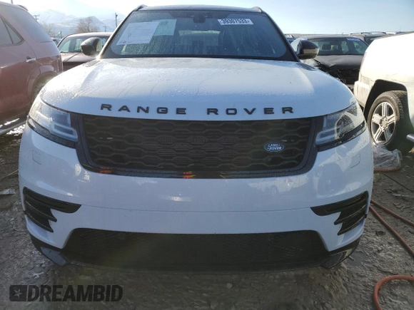 2020 Land Rover Range Rover Velar R-Dynamic S with VIN SALYK2FV9LA289401, listed as a Copart auction lot 39307533 with 19,471 mi miles. Bid and sale history available at carsss.com. Image 5.