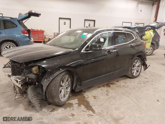 2020 BMW X2 xDrive28i with VIN WBXYJ1C00L5R79711, listed as a IAAI auction lot 41051383 with 1 mi miles. Bid and sale history available at carsss.com. Image 16.