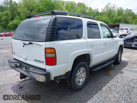 2003 Chevrolet Tahoe Z71 z VIN 1GNEK13Z23R230226, wystawiony jako IAAI lot #42252874 z przebiegiem 251 268 mil mil oraz . Historia ofert i sprzedaży dostępna na DreamBid. Obrazek 4.