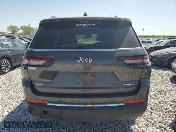 2024 Jeep Grand Cherokee Limited z VIN 1C4RJKBG8R8583734, wystawiony jako Copart lot #43807285 z przebiegiem 8 900 mil mil oraz Szkoda całkowita • Salvage title. Historia ofert i sprzedaży dostępna na DreamBid. Obrazek 6.