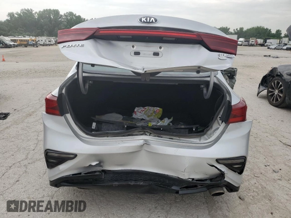 2021 Kia Forte LXS with VIN 3KPF24AD9ME317916, listed as a Copart auction lot 59702575 with 144,323 mi miles and Salvage title. Bid and sale history available at DreamBid. Image 6.