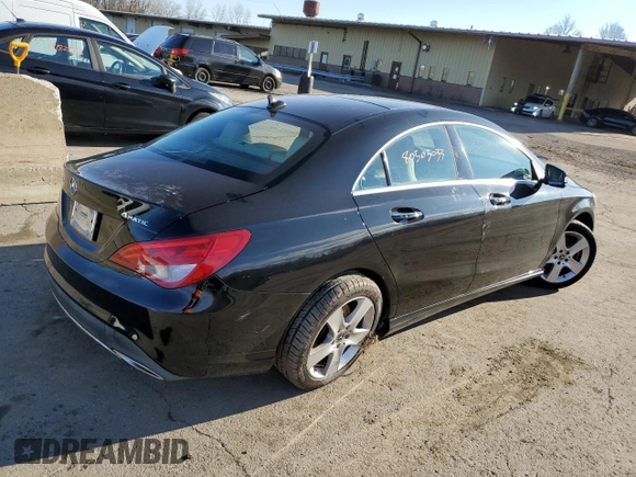 2019 Mercedes-Benz CLA 250 with VIN WDDSJ4GB7KN710254, listed as a Copart auction lot 80503033 with 59,291 mi miles and . Bid and sale history available at DreamBid. Image 3.