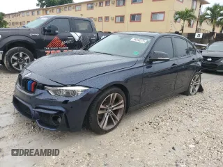2016 BMW 3 Series 328i z VIN WBA8E9G59GNT88205, wystawiony jako Copart lot #59368575 z przebiegiem 97 858 mil mil oraz Szkoda całkowita • Salvage title. Historia ofert i sprzedaży dostępna na DreamBid. Obrazek 1.
