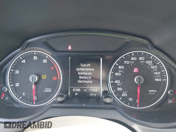 2015 Audi Q5 Premium Plus with VIN WA1LFAFP3FA100046, listed as a IAAI auction lot 42087914 with 67,260 mi miles and . Bid and sale history available at DreamBid. Image 7.