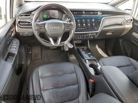 2023 Chevrolet Bolt EV 2LT with VIN 1G1FX6S04P4122510, listed as a Copart auction lot 60584705 with 12,291 mi miles and Salvage title. Bid and sale history available at DreamBid. Image 8.