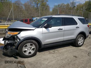 2014 Ford Explorer with VIN 1FM5K7B83EGA11726, listed as a Copart auction lot 52842805 with 182,047 mi miles and Salvage title. Bid and sale history available at DreamBid. Image 1.