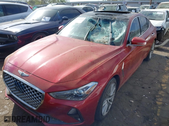 2020 Genesis G70 2.0T z VIN KMTG34LAXLU062859, wystawiony jako IAAI lot #41949979 z przebiegiem 16 628 mil mil oraz . Historia ofert i sprzedaży dostępna na DreamBid. Obrazek 17.