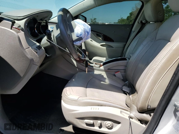 2012 Buick LaCrosse Premium 3 with VIN 1G4GH5E32CF141043, listed as a Copart auction lot 50089965 with 185,515 mi miles and Salvage title. Bid and sale history available at DreamBid. Image 7.
