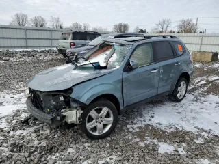 2010 Subaru Forester 2.5X Premium with VIN JF2SH6CC5AG729406, listed as a Copart auction lot 47122395 with 0 mi miles and Salvage Title. Bid and sale history available at carsss.com. Image 1.