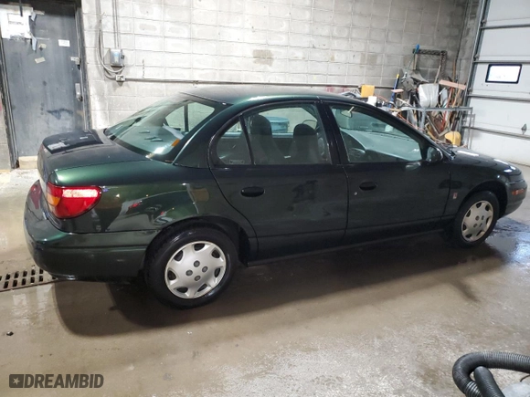 2000 Saturn SL with VIN 1G8ZH5284YZ150565, listed as a Copart auction lot 80117334 with 144,944 mi miles and Clean Title. Bid and sale history available at carsss.com. Image 3.