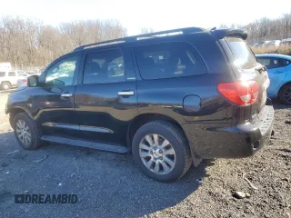 2010 Toyota Sequoia Platinum with VIN 5TDDY5G16AS039566, listed as a Copart auction lot 81810114 with 255,335 mi miles and Salvage Title. Bid and sale history available at carsss.com. Image 2.