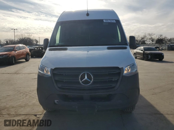 2022 Mercedes-Benz Sprinter Cargo with VIN W1Y40CHY0NT105586, listed as a Copart auction lot 88875675 with 12,066 mi miles and Salvage Title. Bid and sale history available at carsss.com. Image 5.