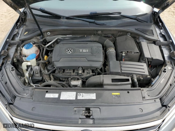 2017 Volkswagen Passat 1.8T SE with VIN 1VWBT7A34HC049713, listed as a Copart auction lot 46820385 with NaN miles and Salvage Title. Bid and sale history available at carsss.com. Image 11.