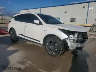 2024 Acura RDX w/A-Spec Package with VIN 5J8TC2H61RL001468, listed as a Copart auction lot 72230314 with 6,020 mi miles and Clean Title. Bid and sale history available at carsss.com. Image 4.