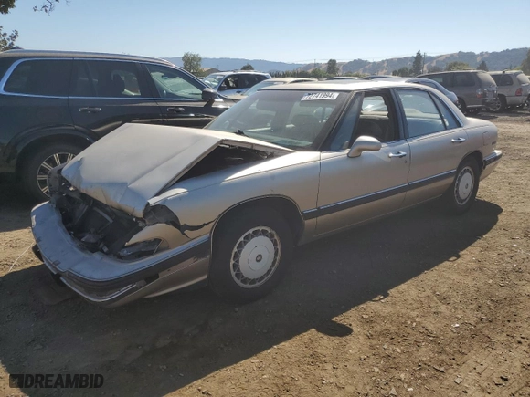 1995 Buick LeSabre Custom with VIN 1G4HP52L4SH539255, listed as a Copart auction lot 72741994 with 139187 miles and Salvage Title. Bid and sale history available at carsss.com. Image 1.